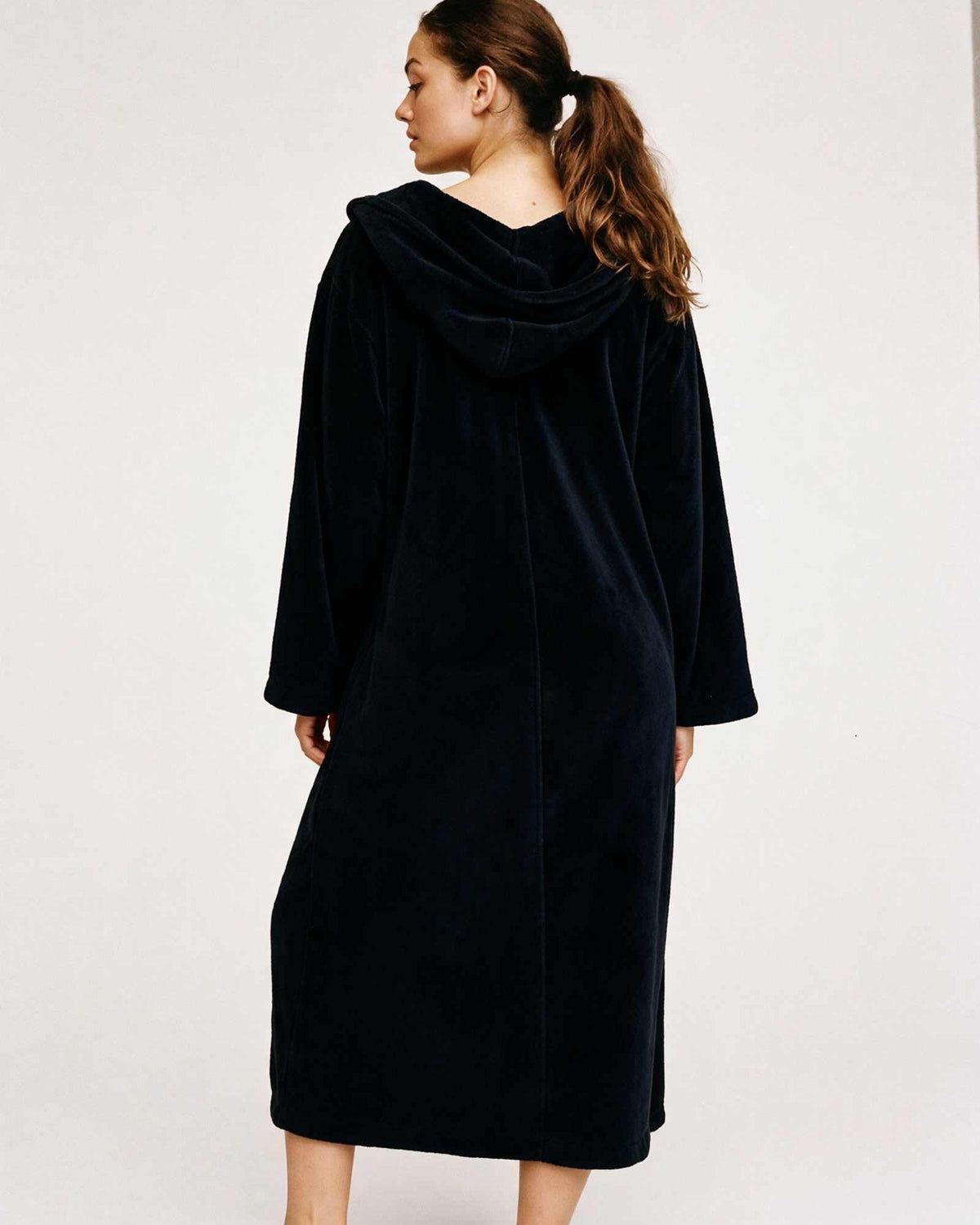 Peignoir Chaud Zippé