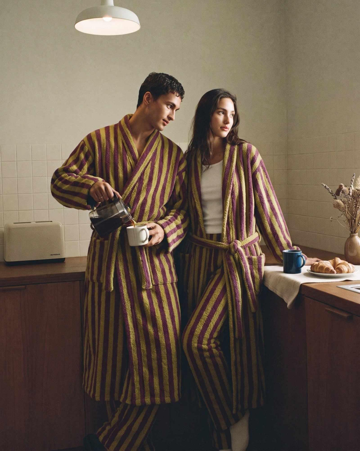 Peignoir Couple Mr et Mrs