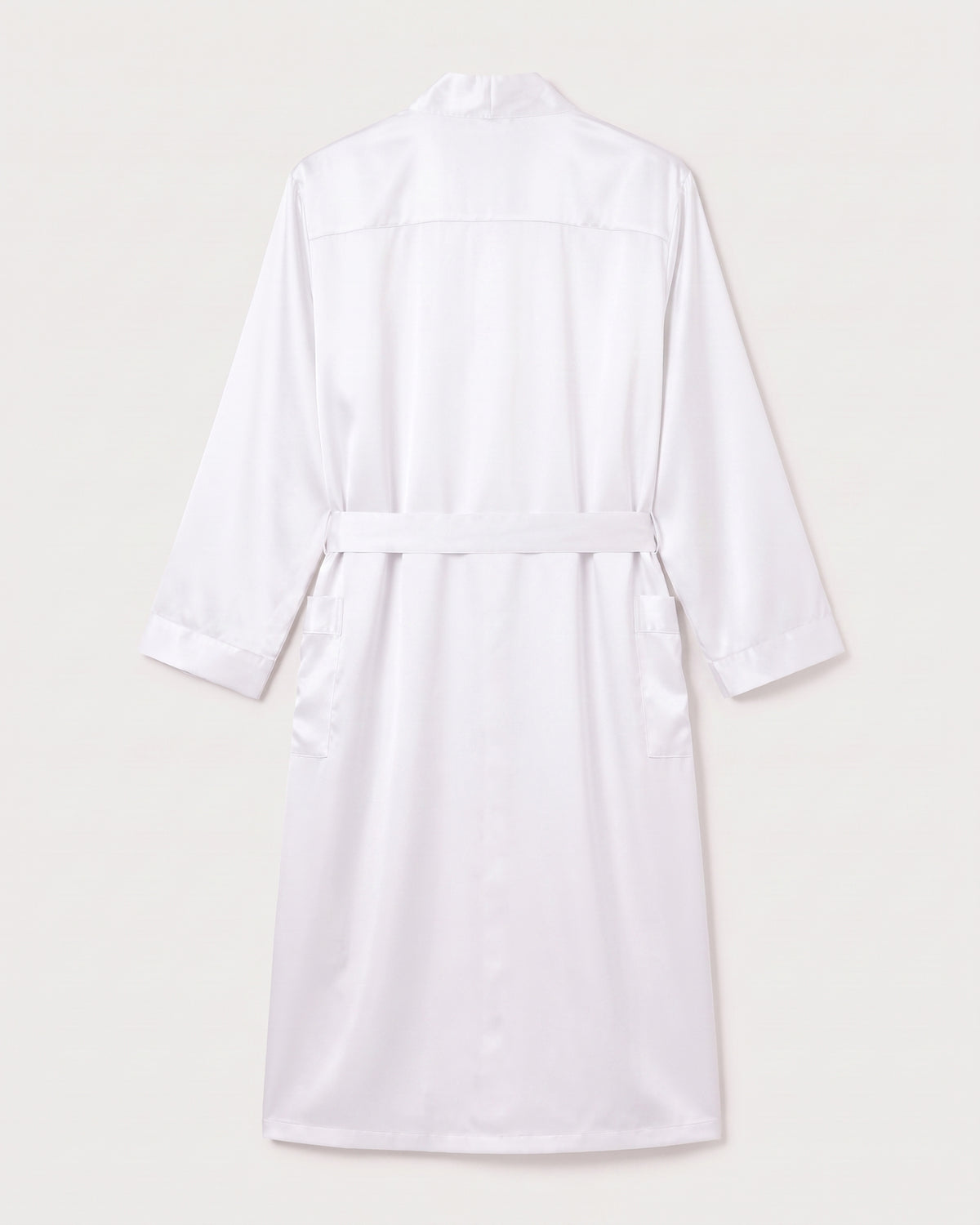 Peignoir Court Satin pour Homme