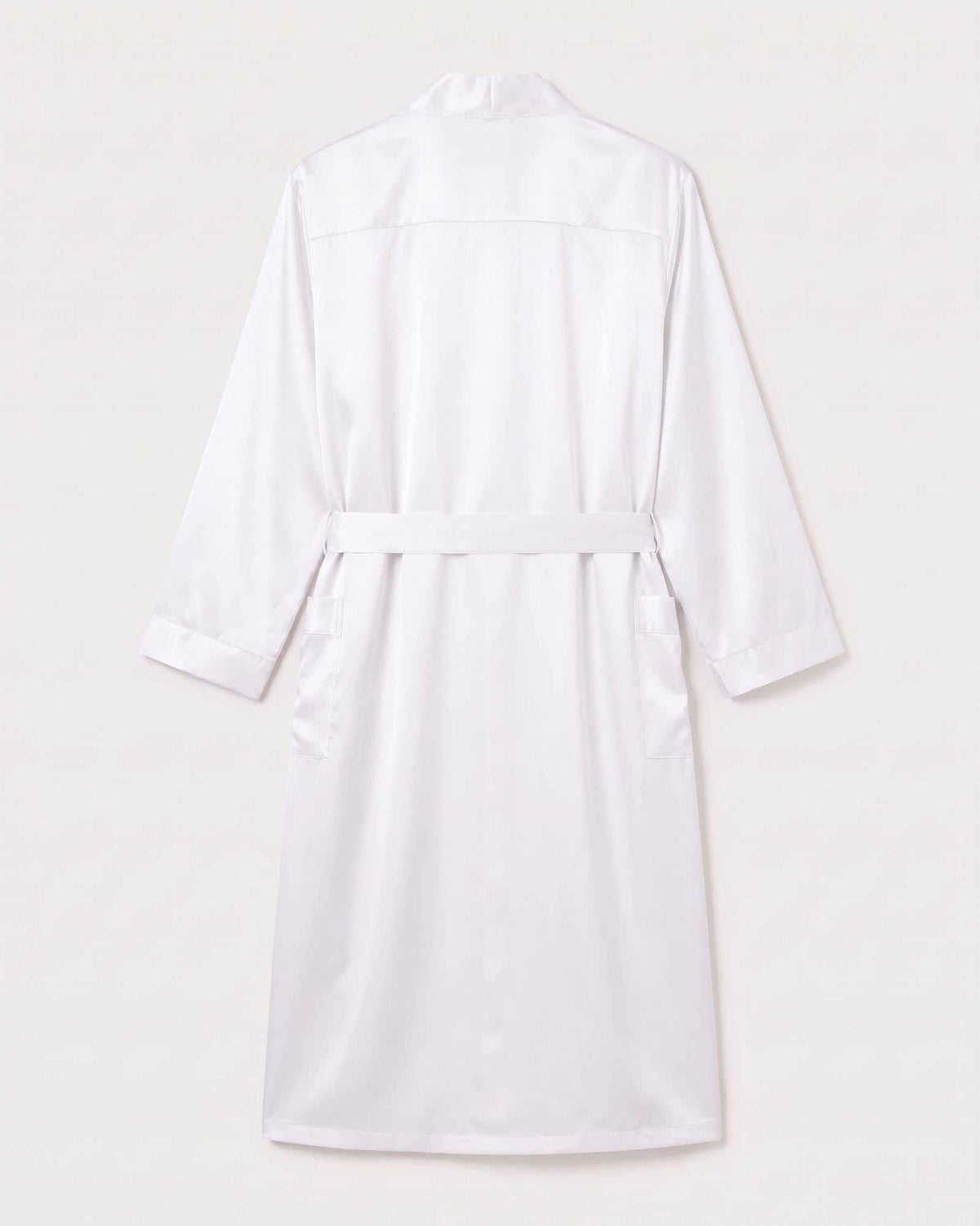 Peignoir Court Satin pour Homme