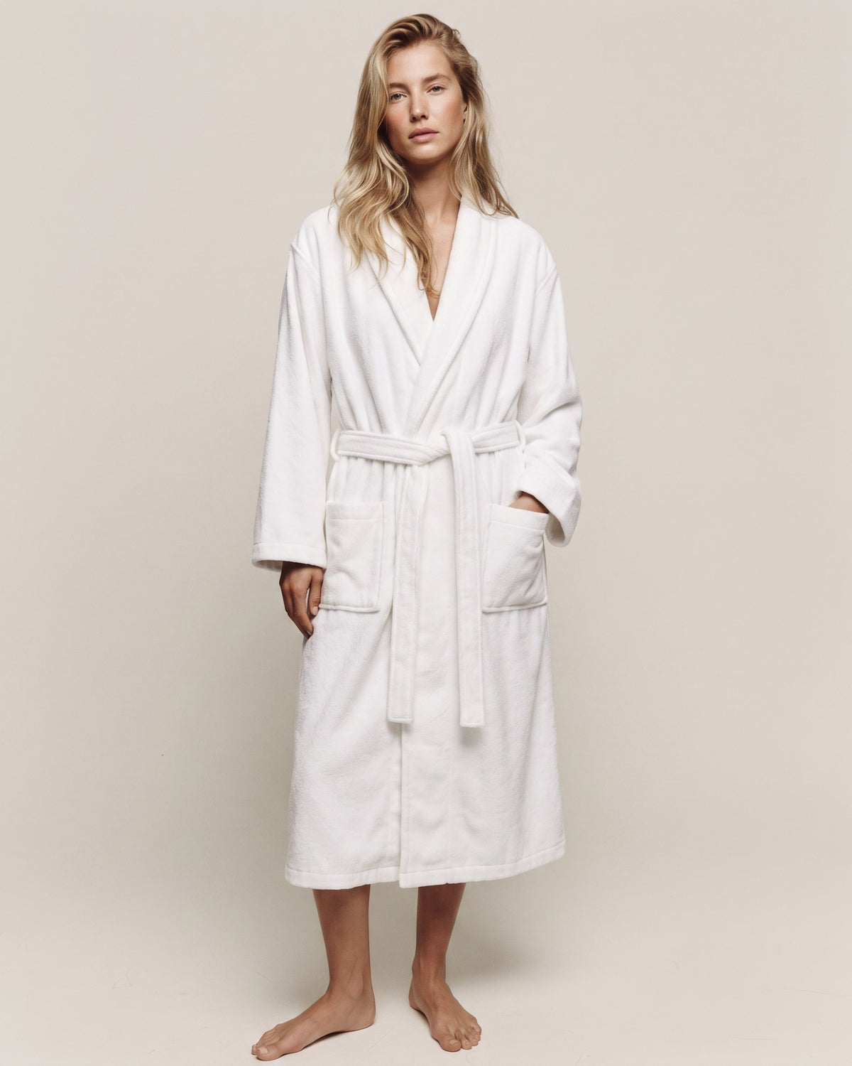 Peignoir de Bain Blanc