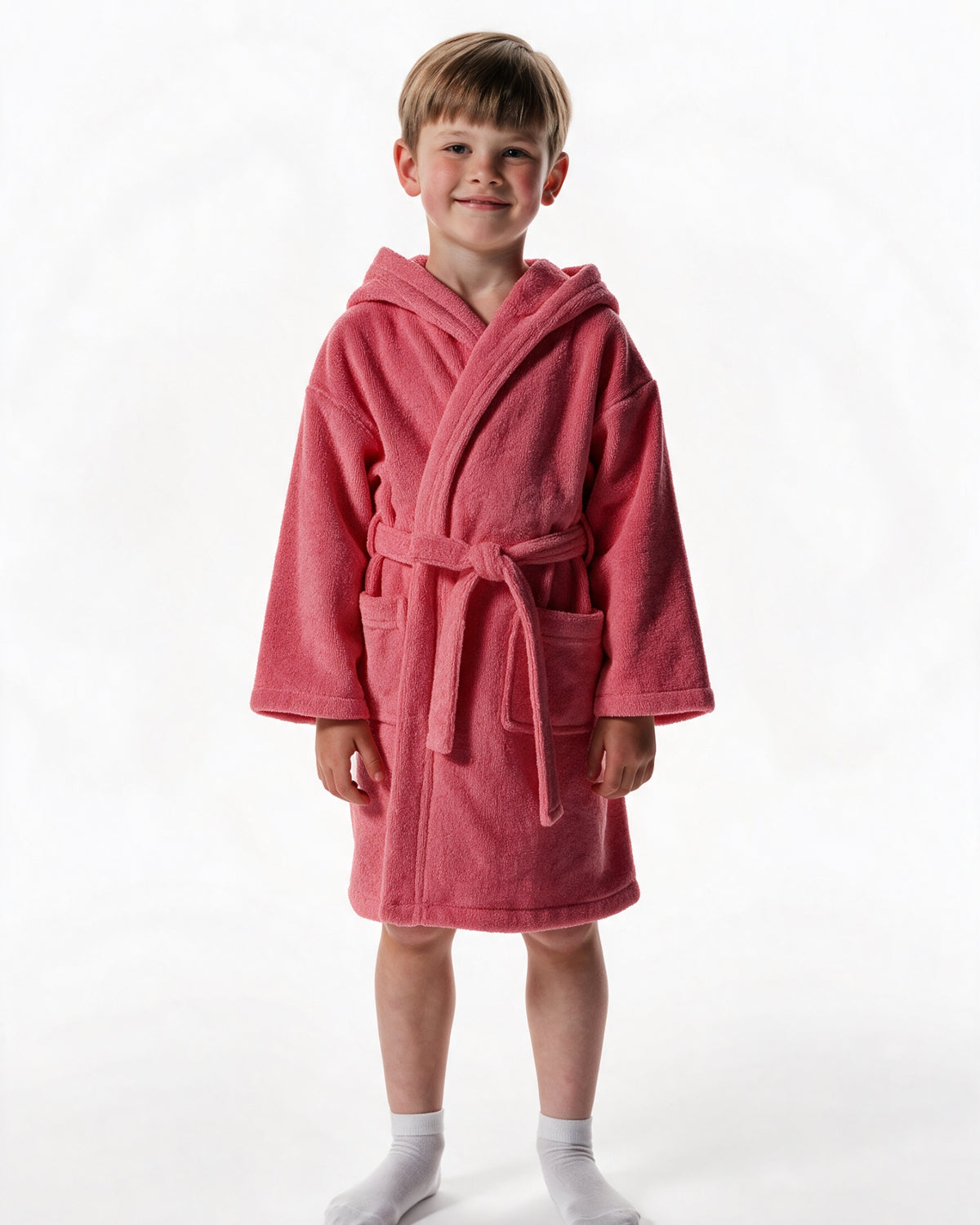 Peignoir de Bain Enfant Rouge