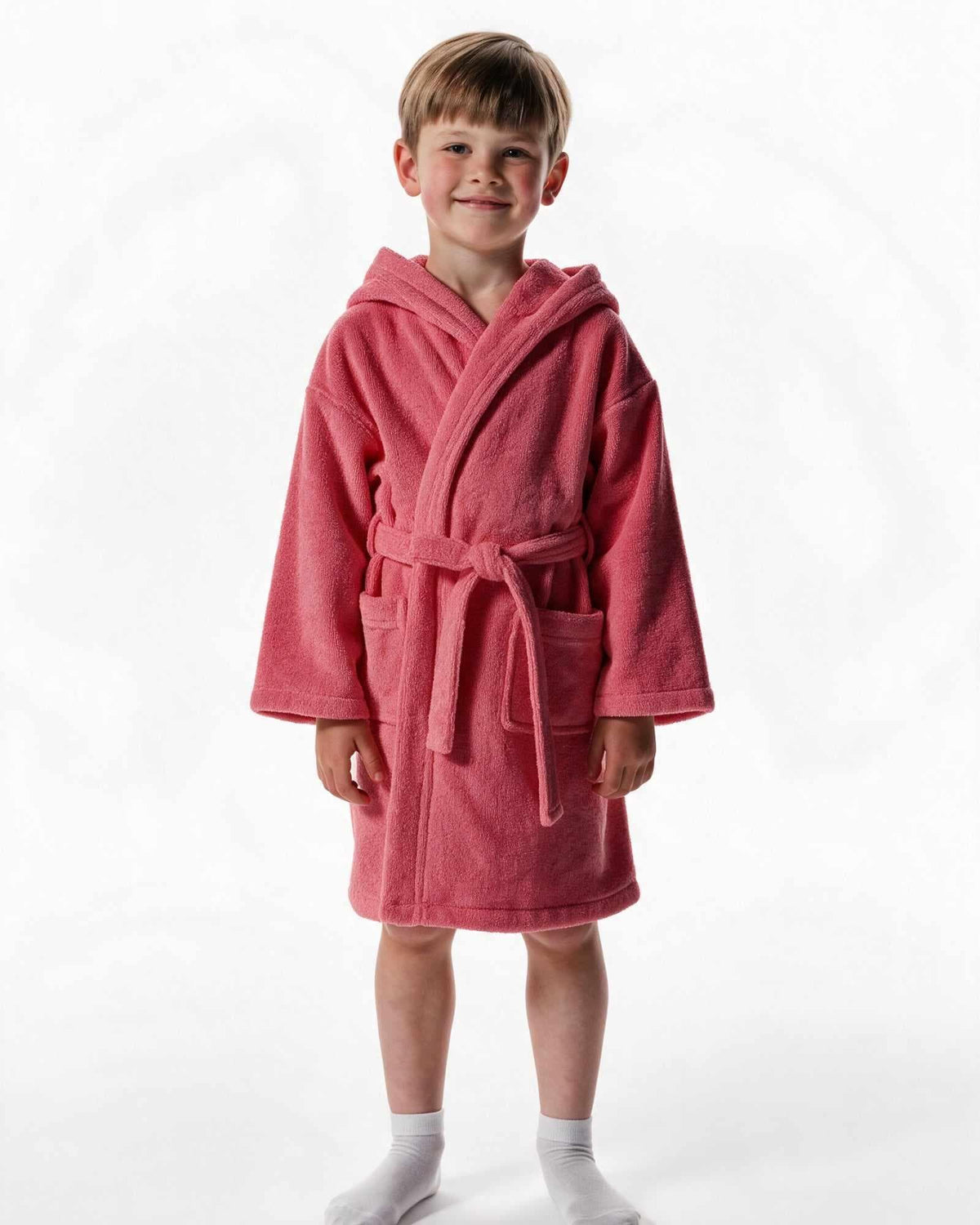 Peignoir de Bain Enfant Rouge