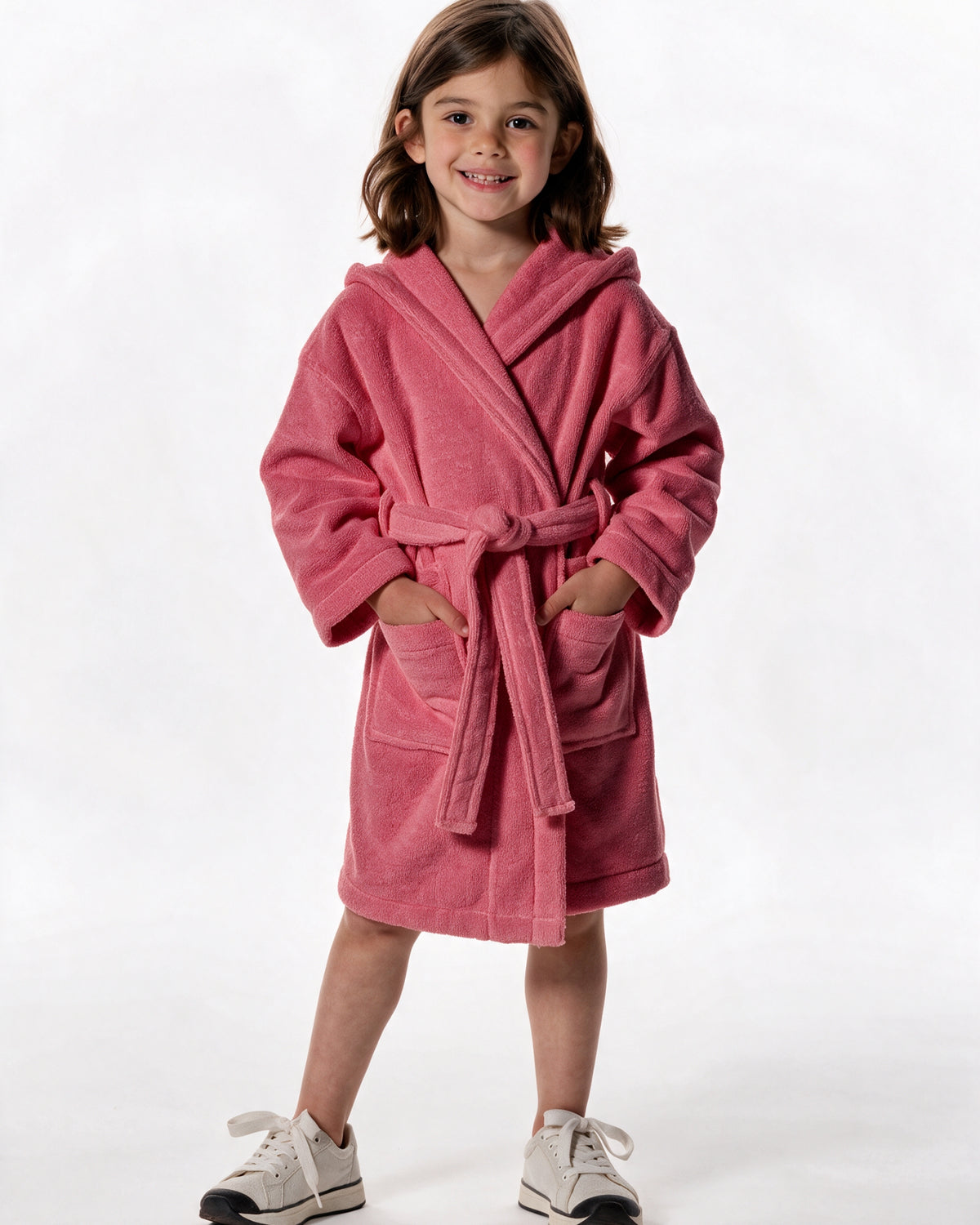 Peignoir de Bain Enfant Rouge