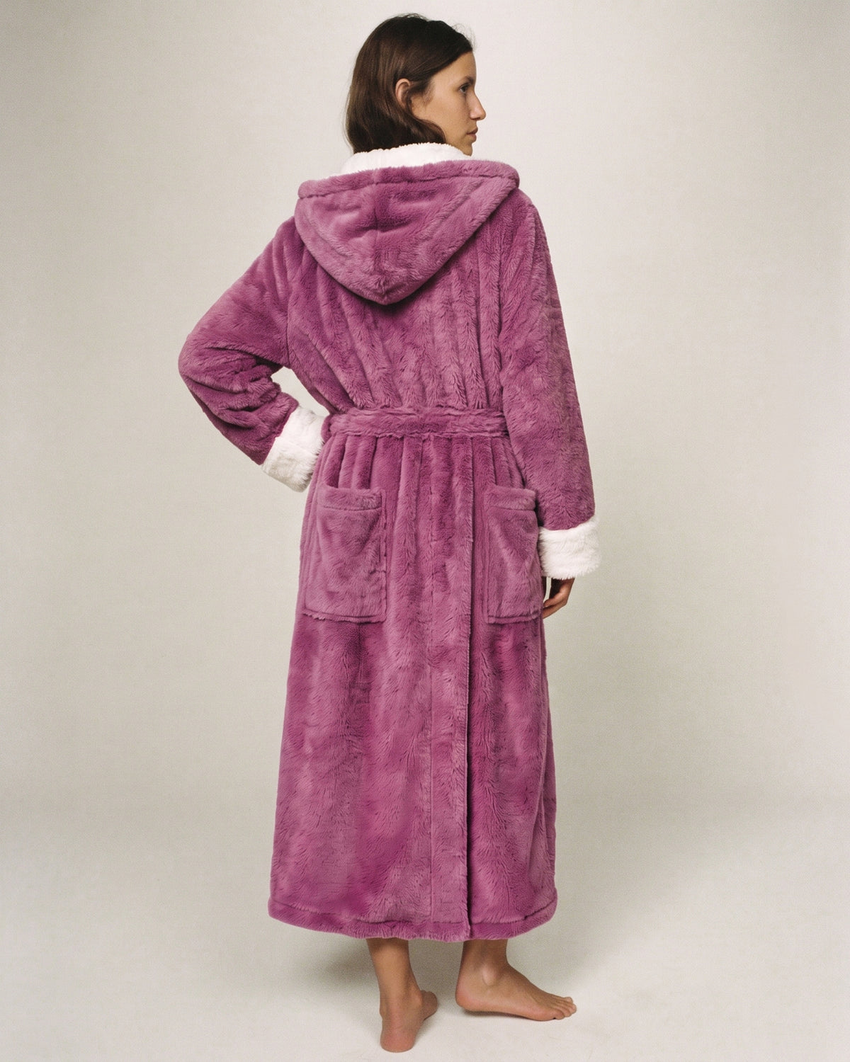 Peignoir Femme Capuche Doux