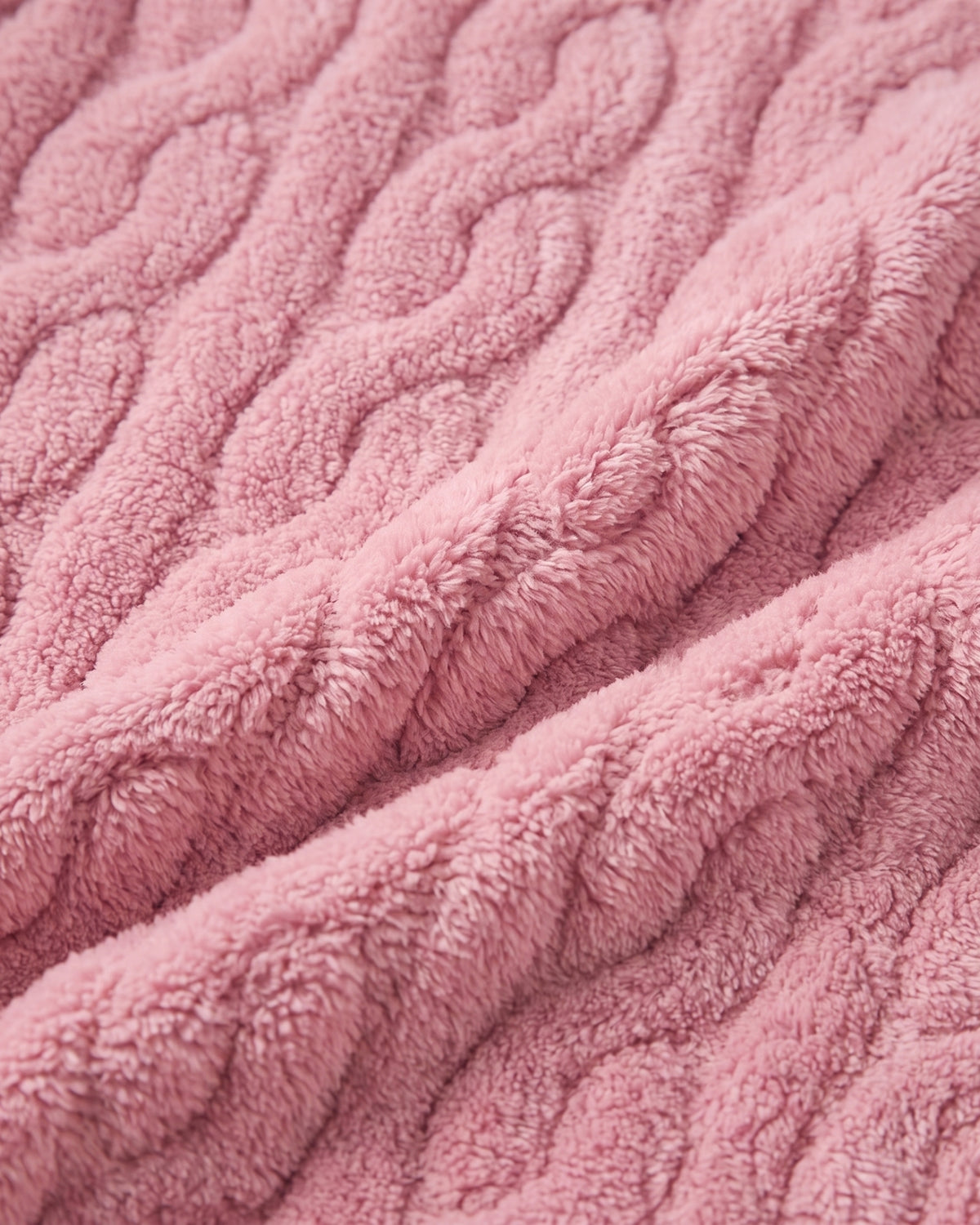 Peignoir Femme Polaire Rose