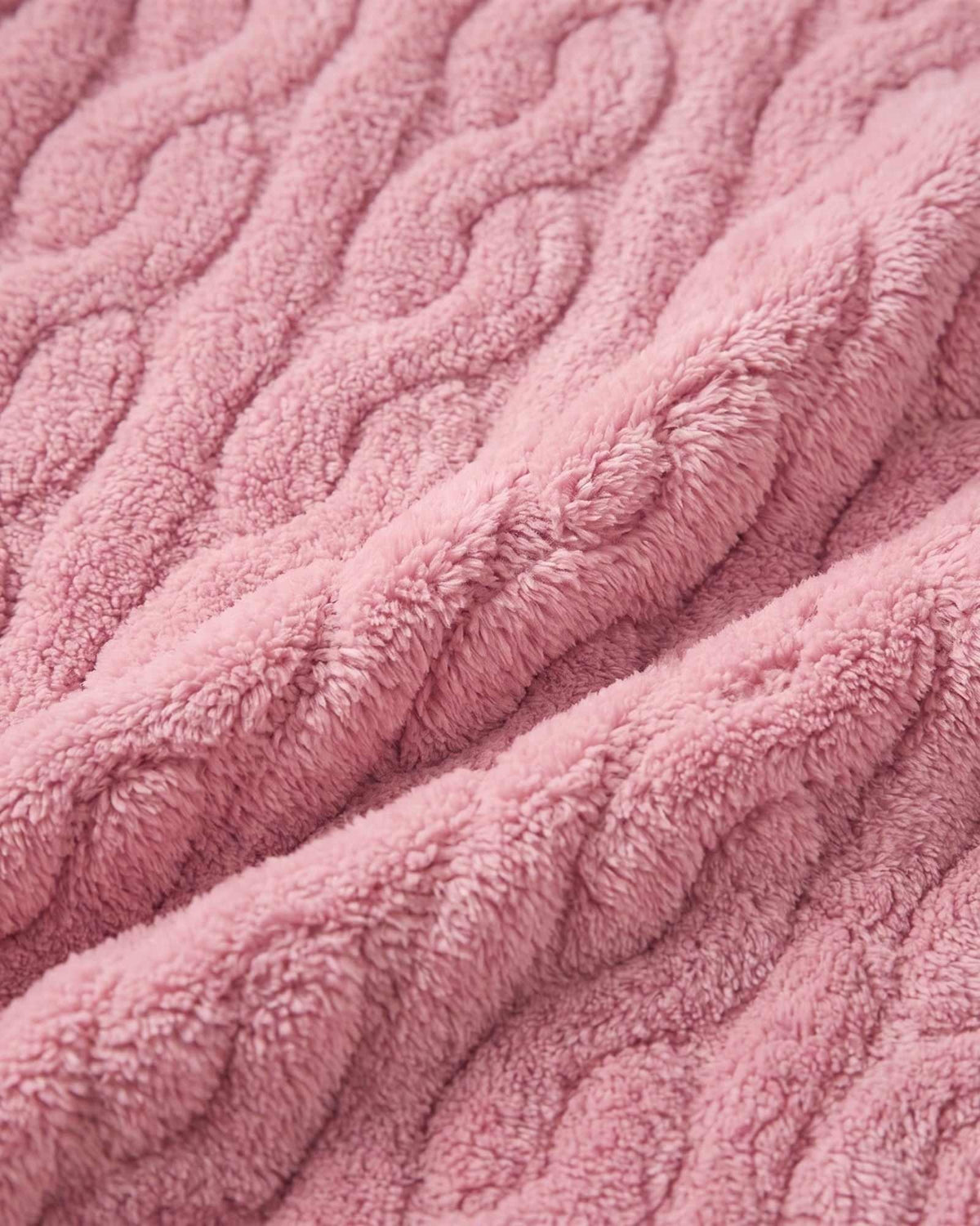 Peignoir Femme Polaire Rose