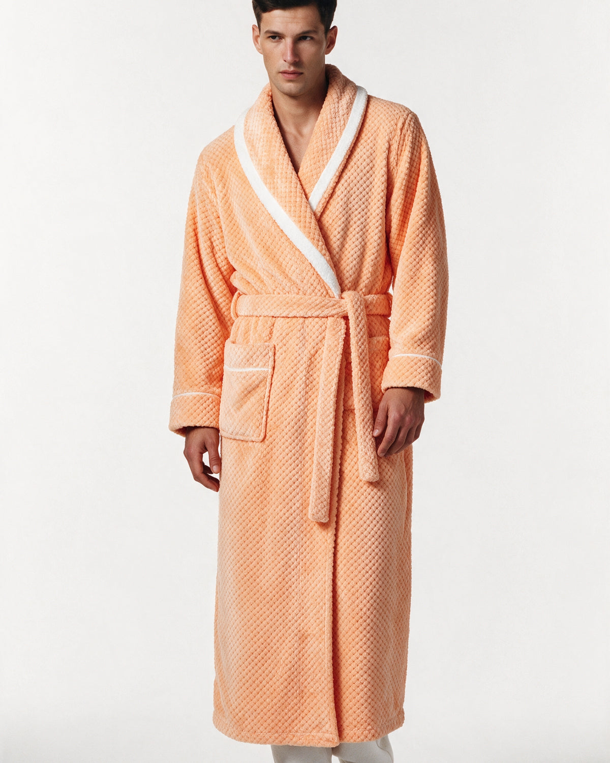 Peignoir Homme Orange