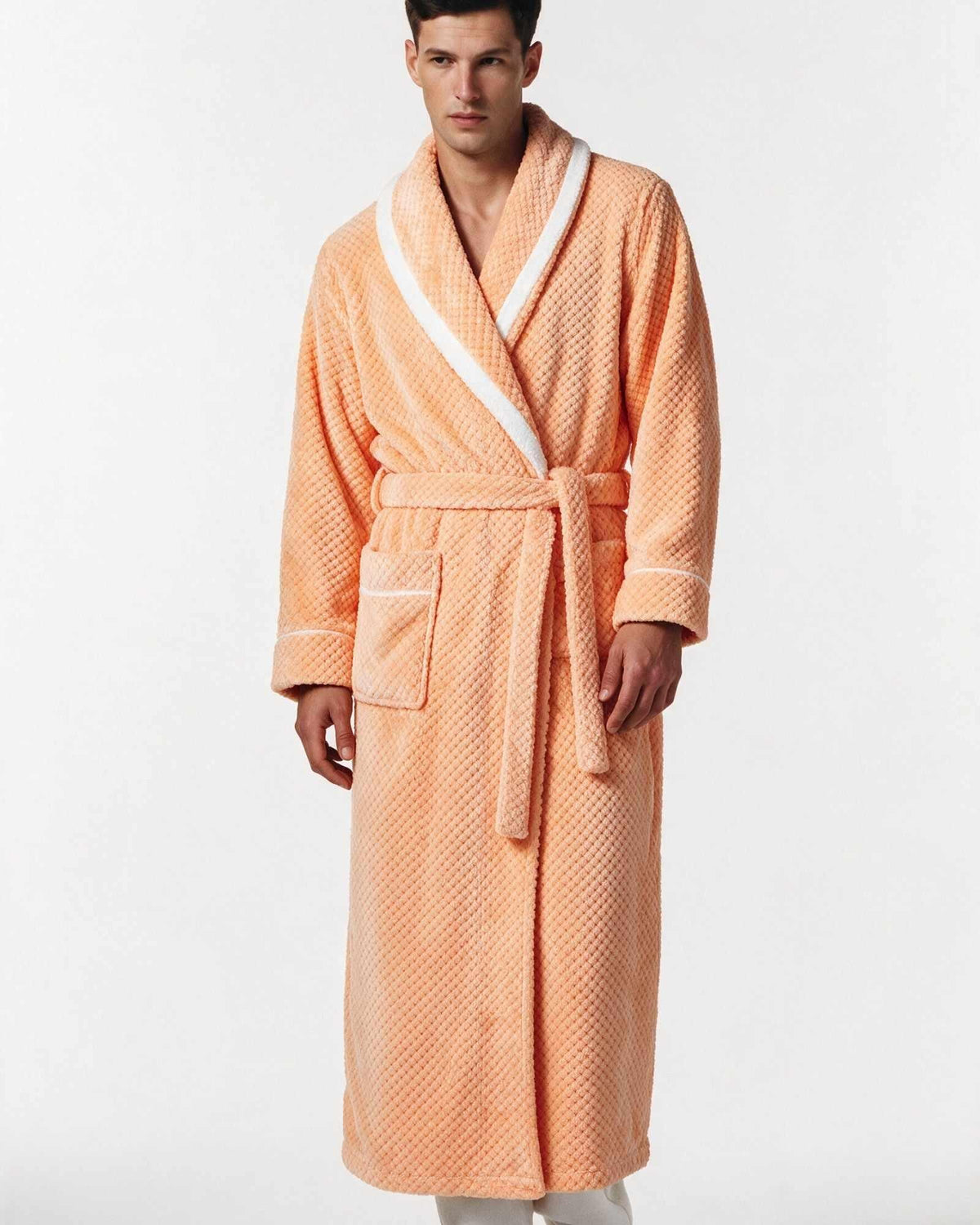 Peignoir Homme Orange