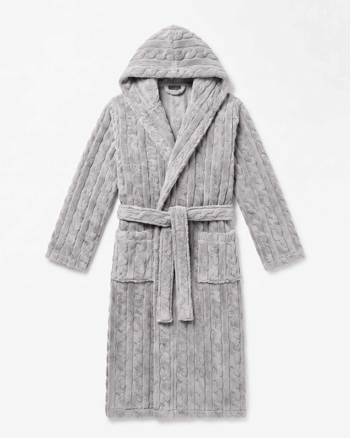 Peignoir Homme Polaire Gris