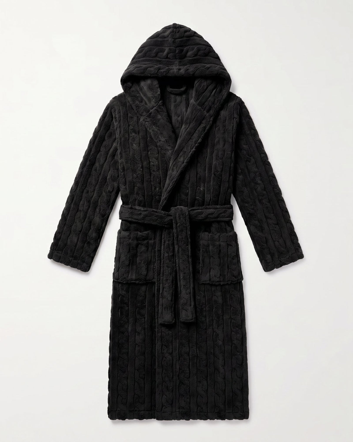 Peignoir Homme Polaire Noir