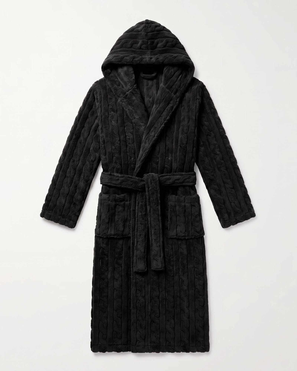 Peignoir Homme Polaire Noir