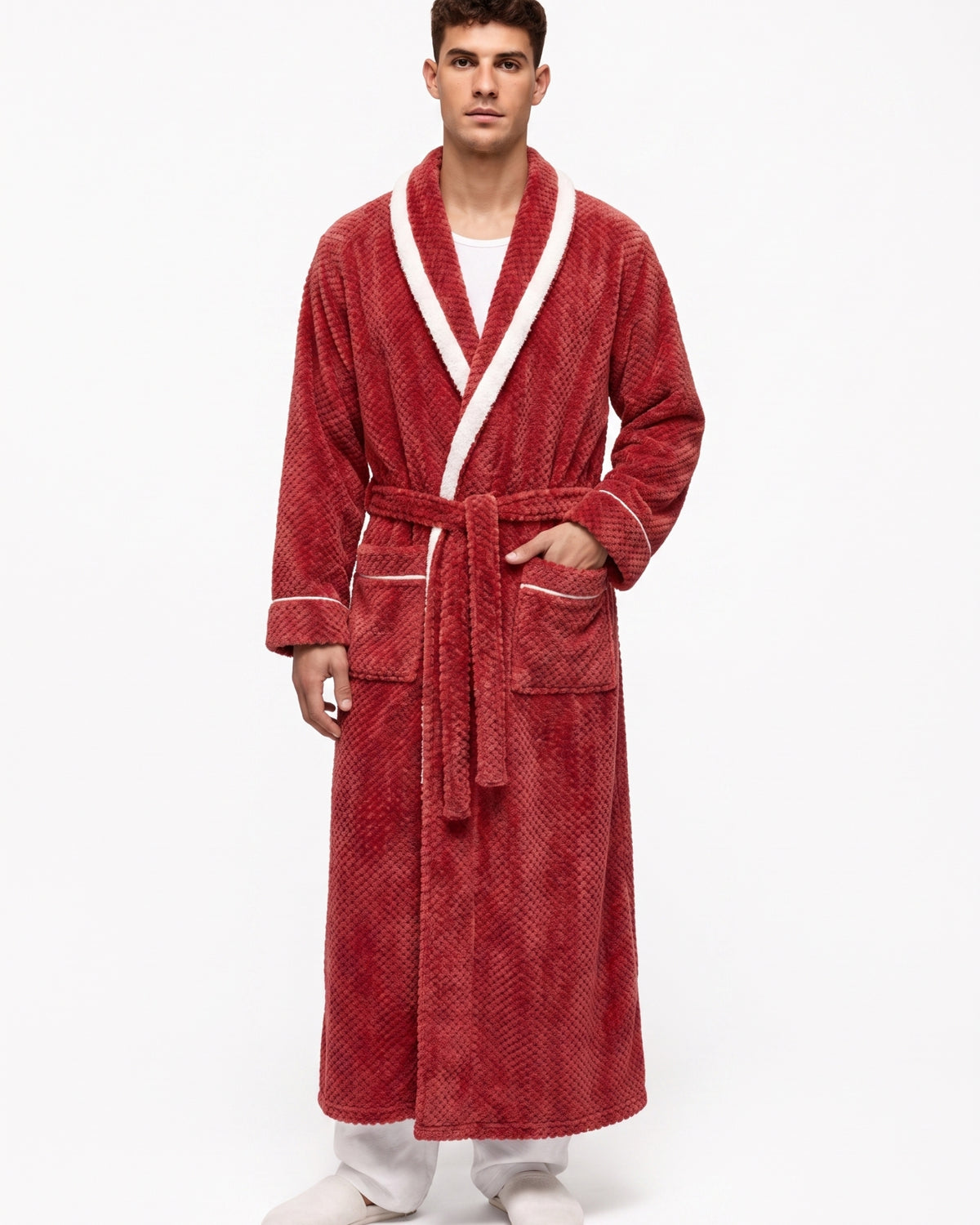 Peignoir Homme Rouge