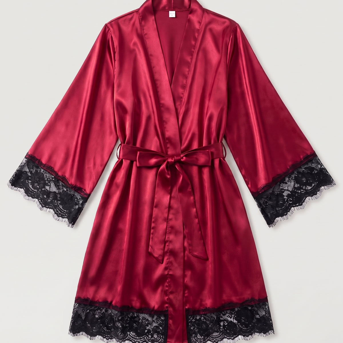 Peignoir-Kimono Satin Femme