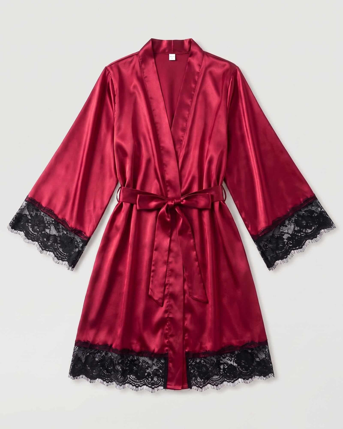 Peignoir-Kimono Satin Femme