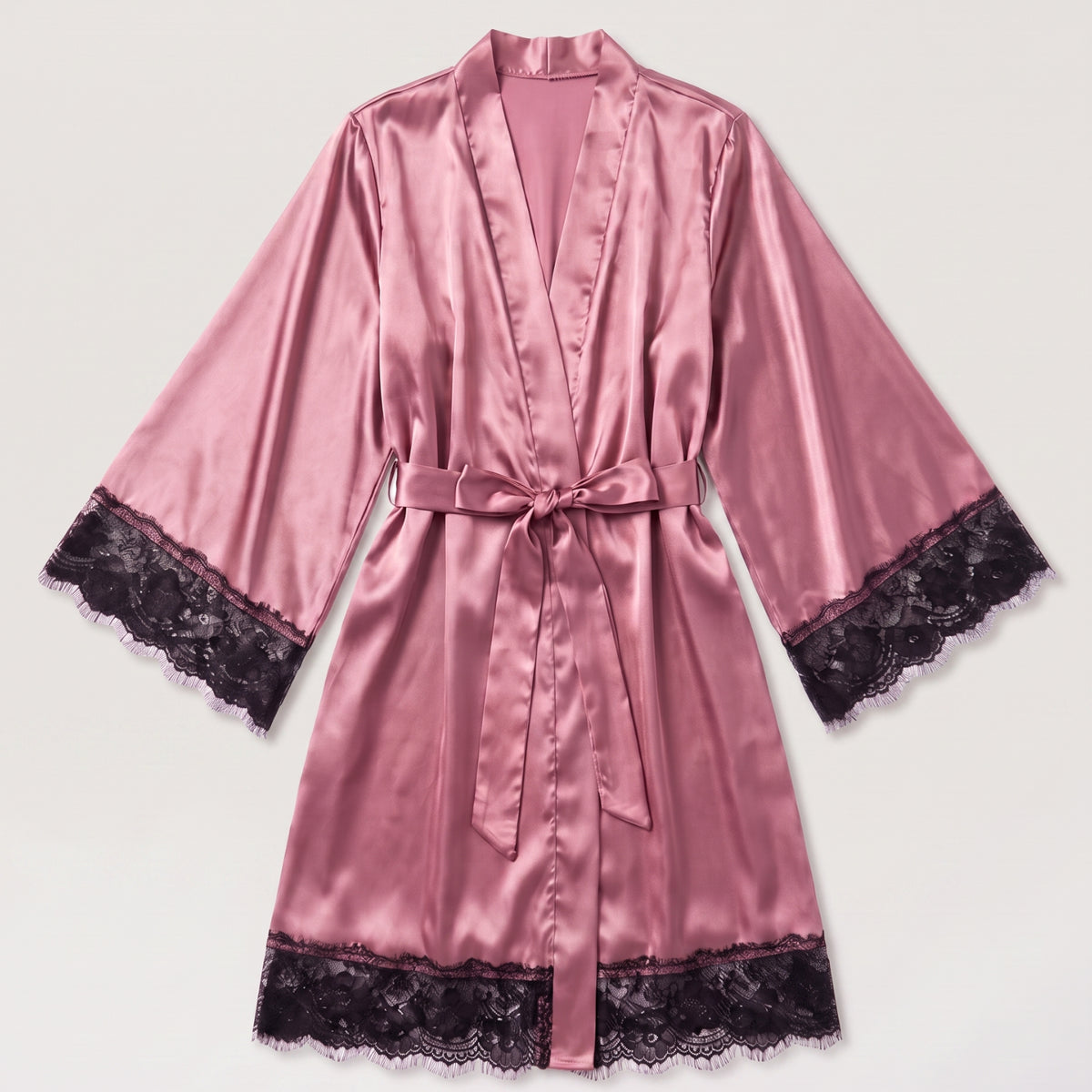 Peignoir-Kimono Satin Femme