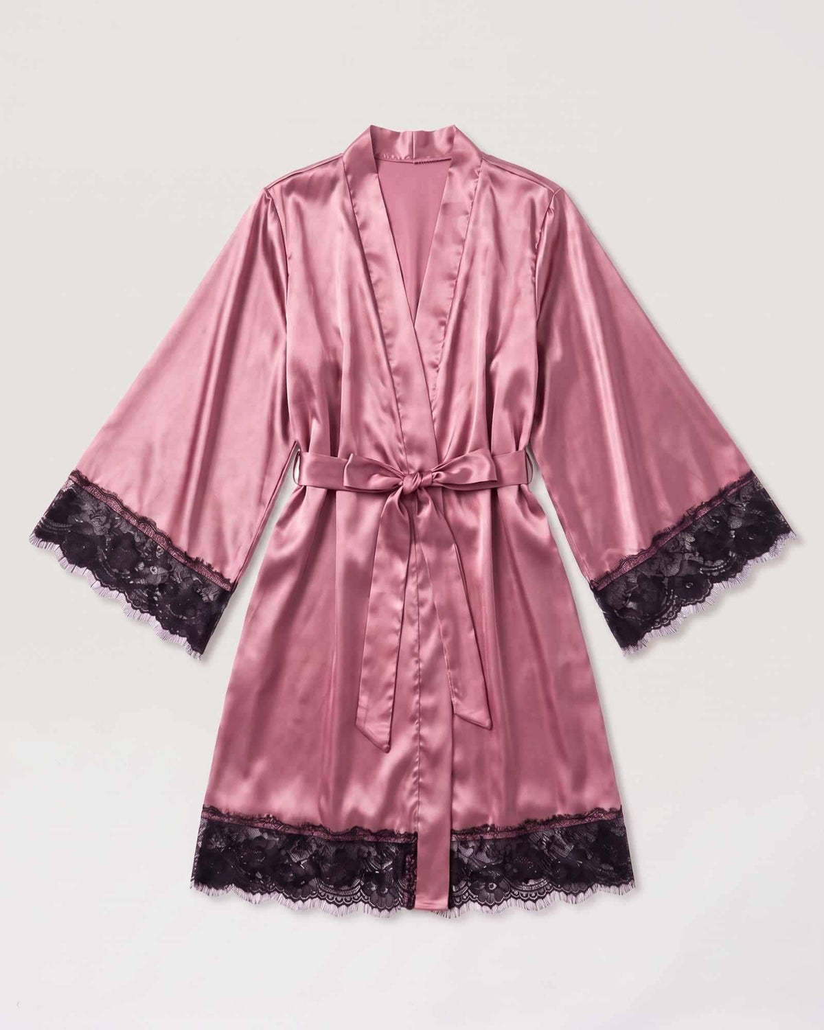 Peignoir-Kimono Satin Femme