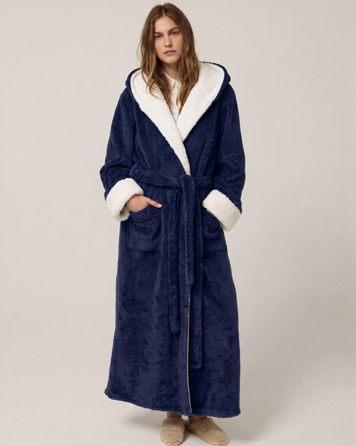 Peignoir Long Polaire Femme