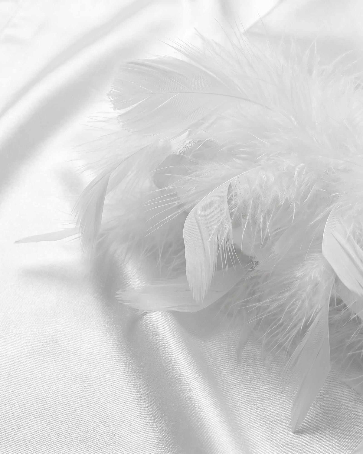 Peignoir Mariée Plume