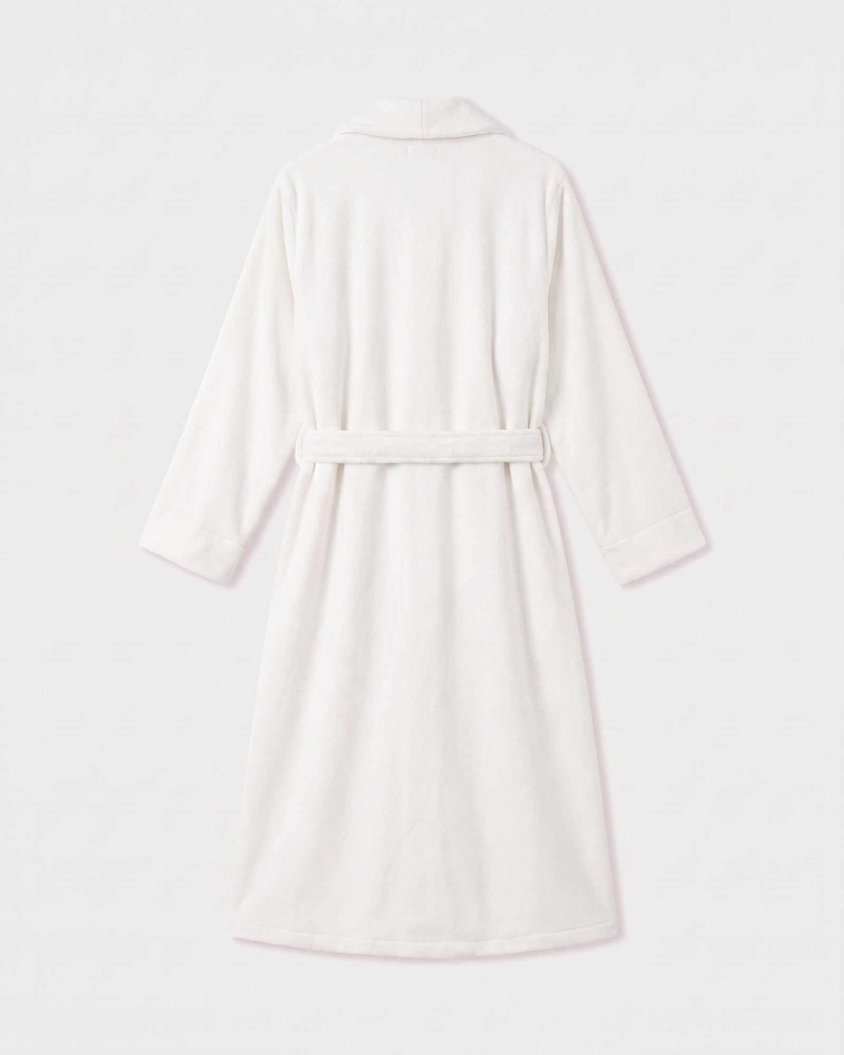 Peignoir Polaire Blanc Femme