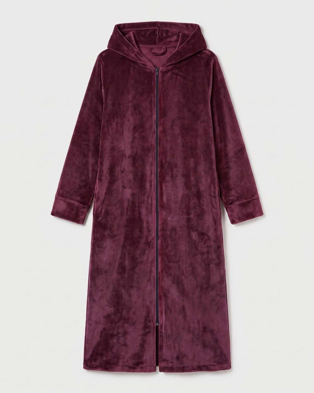 Peignoir Polaire Zippé Femme