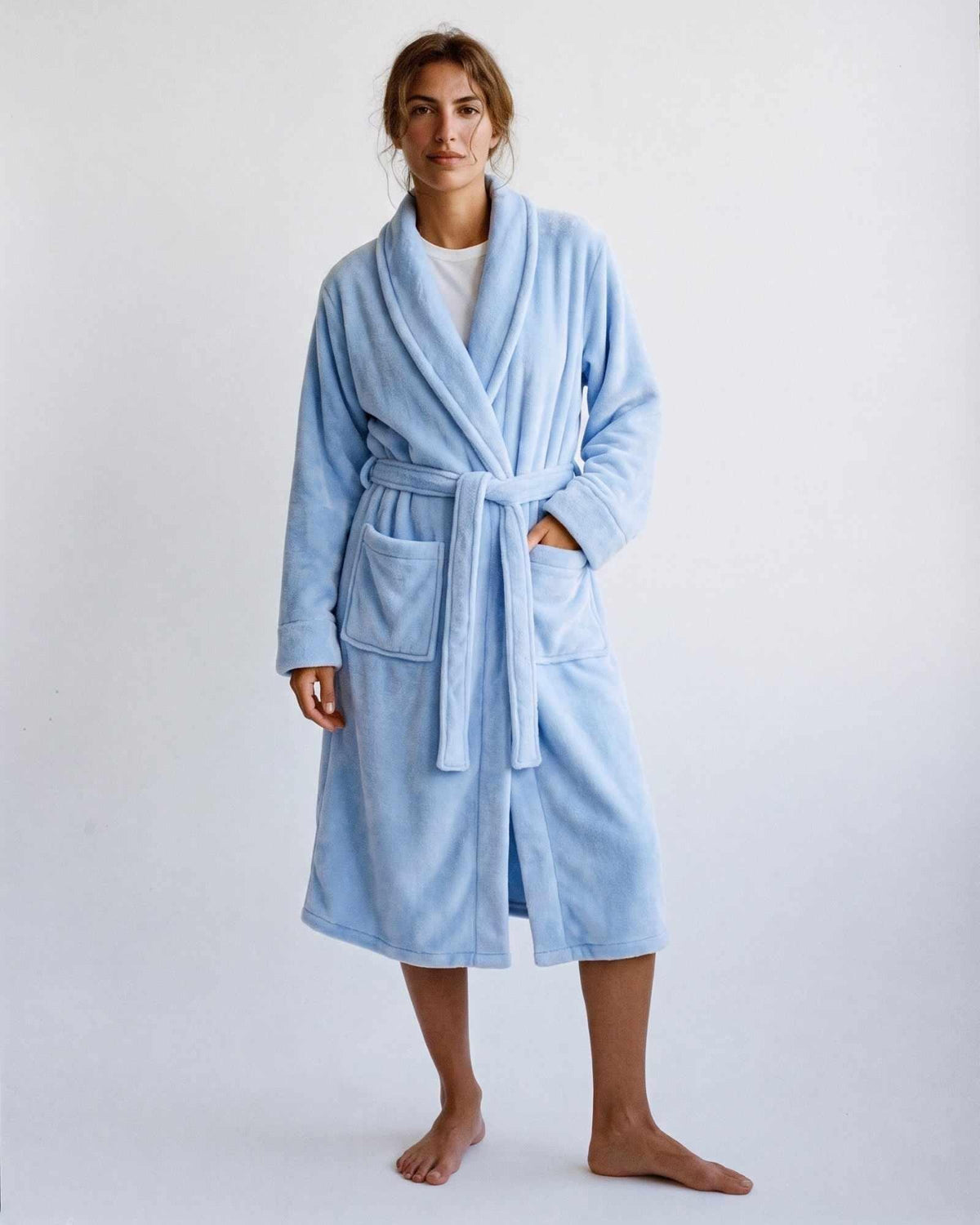 Robe de Chambre Bleu Ciel