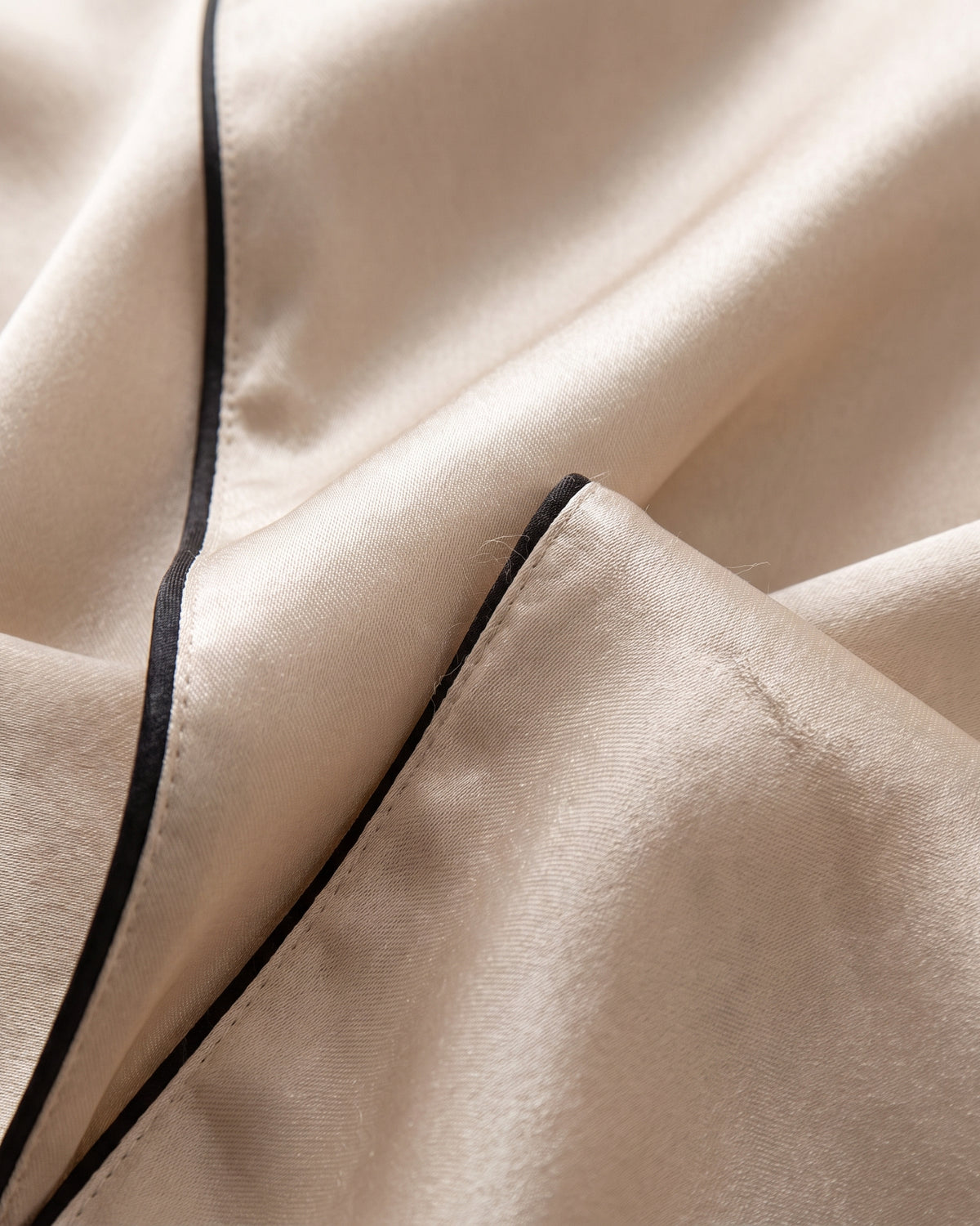 Robe de Chambre en Satin Femme Grande Taille