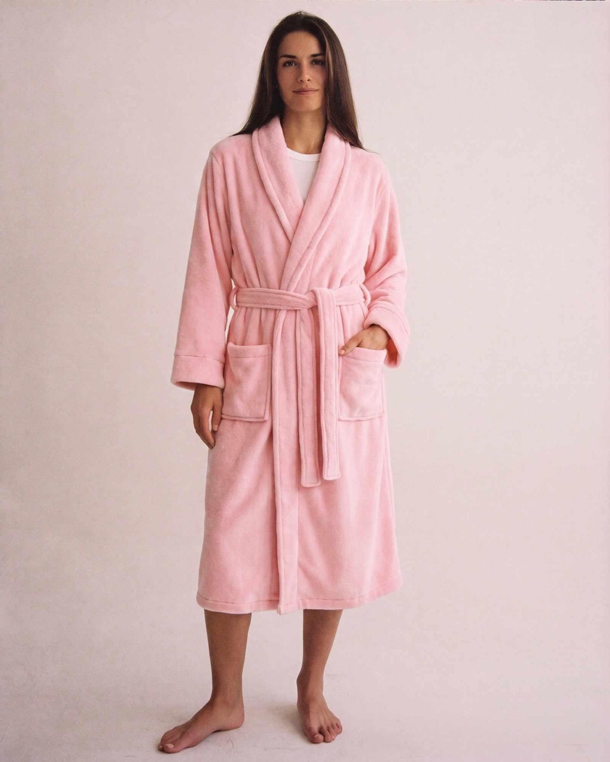 Robe de Chambre Femme Rose