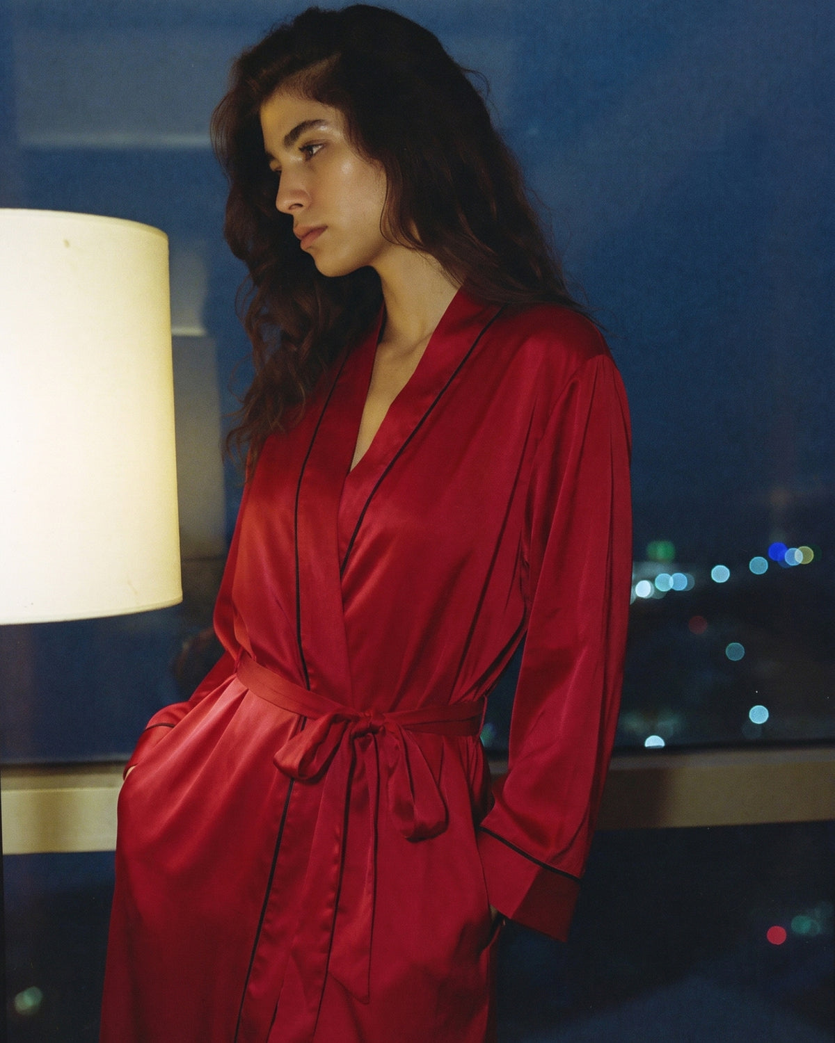 Robe de Chambre Longue Satin