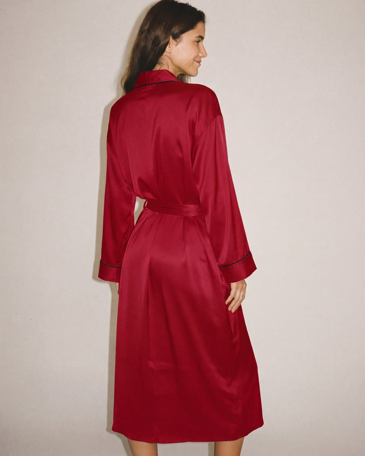 Robe de Chambre Longue Satin