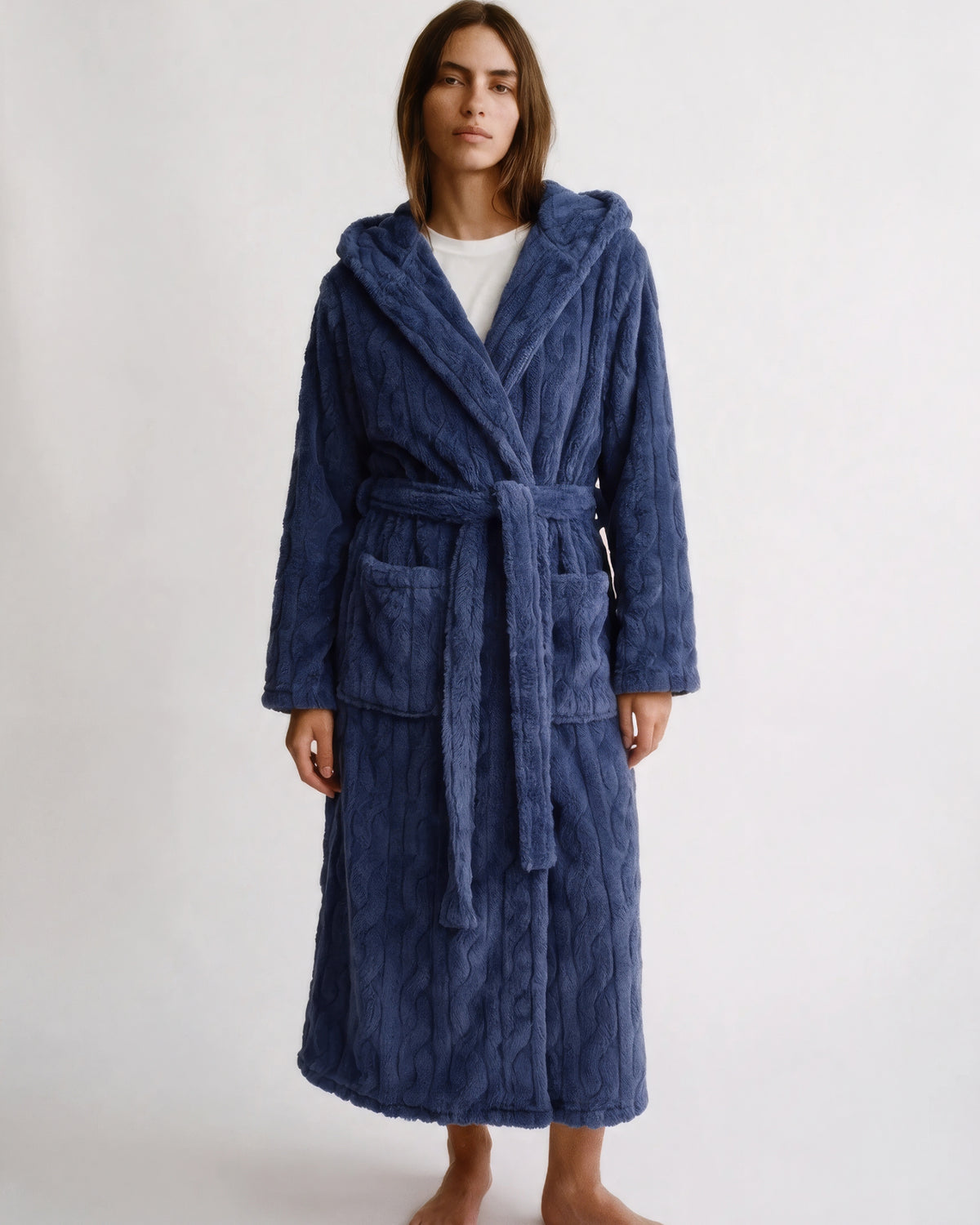 Robe de Chambre Polaire Femme Longue