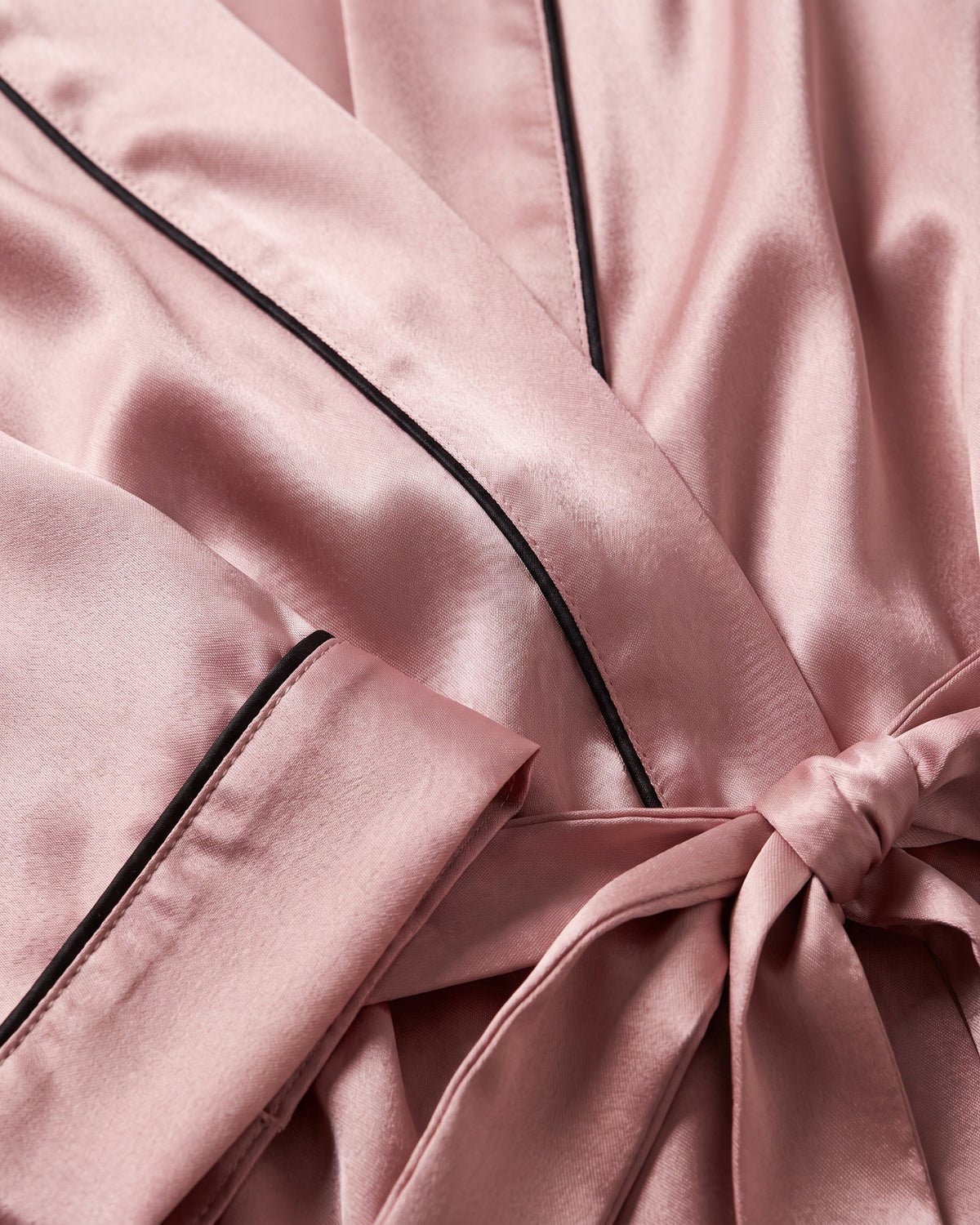 Robe de Chambre Satin Rose