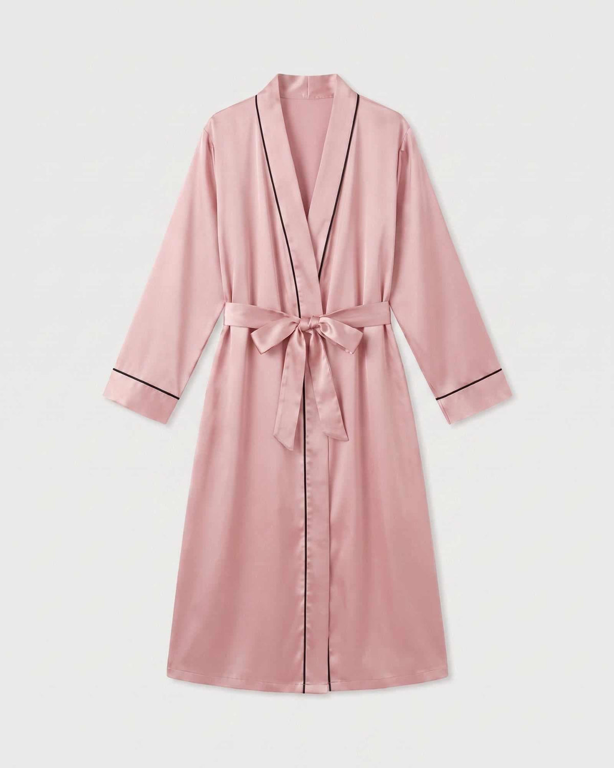 Robe de Chambre Satin Rose