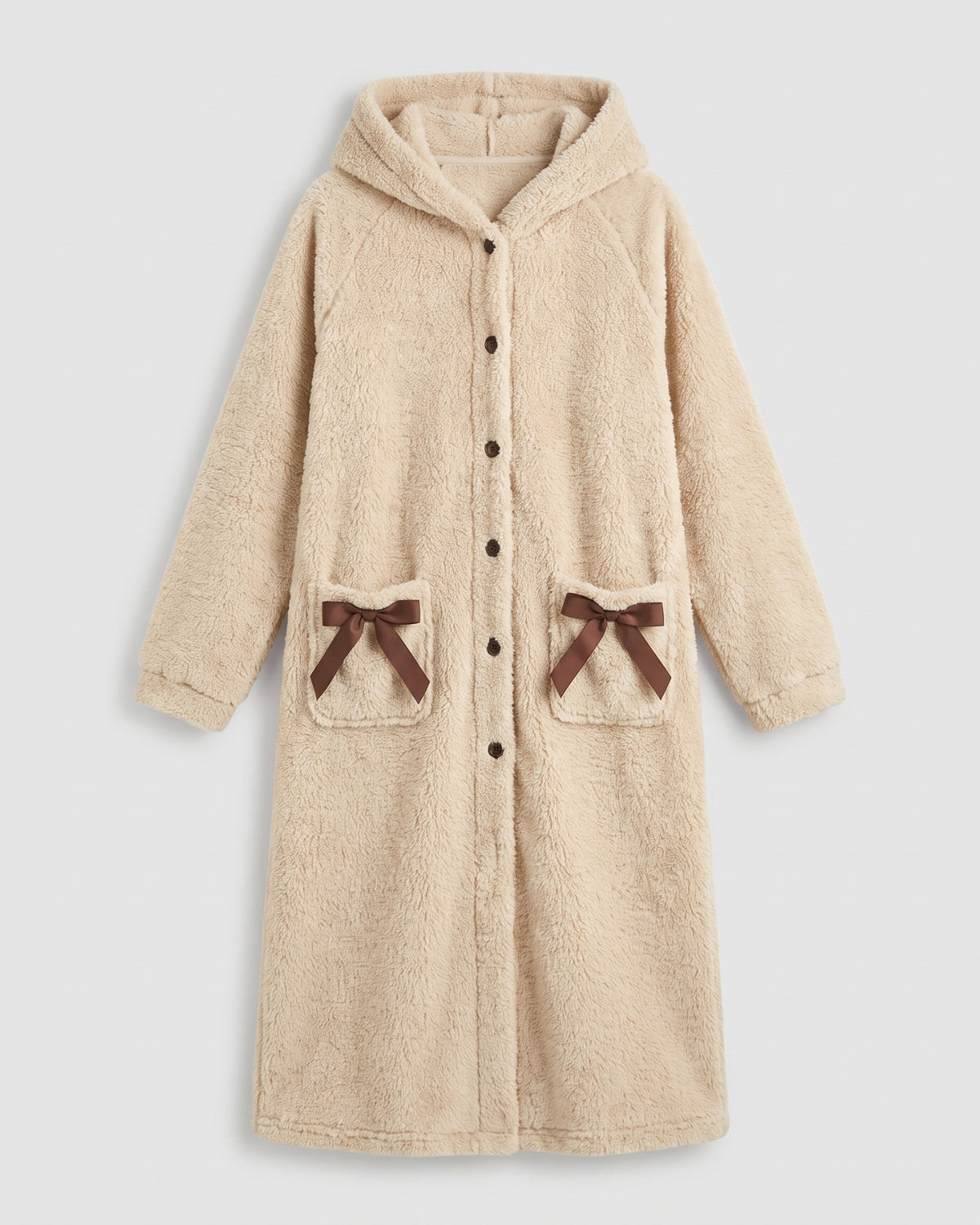 Peignoir Boutonné Femme 