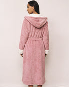 Peignoir Capuche Polaire Femme