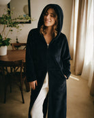 Peignoir Chaud Zippé