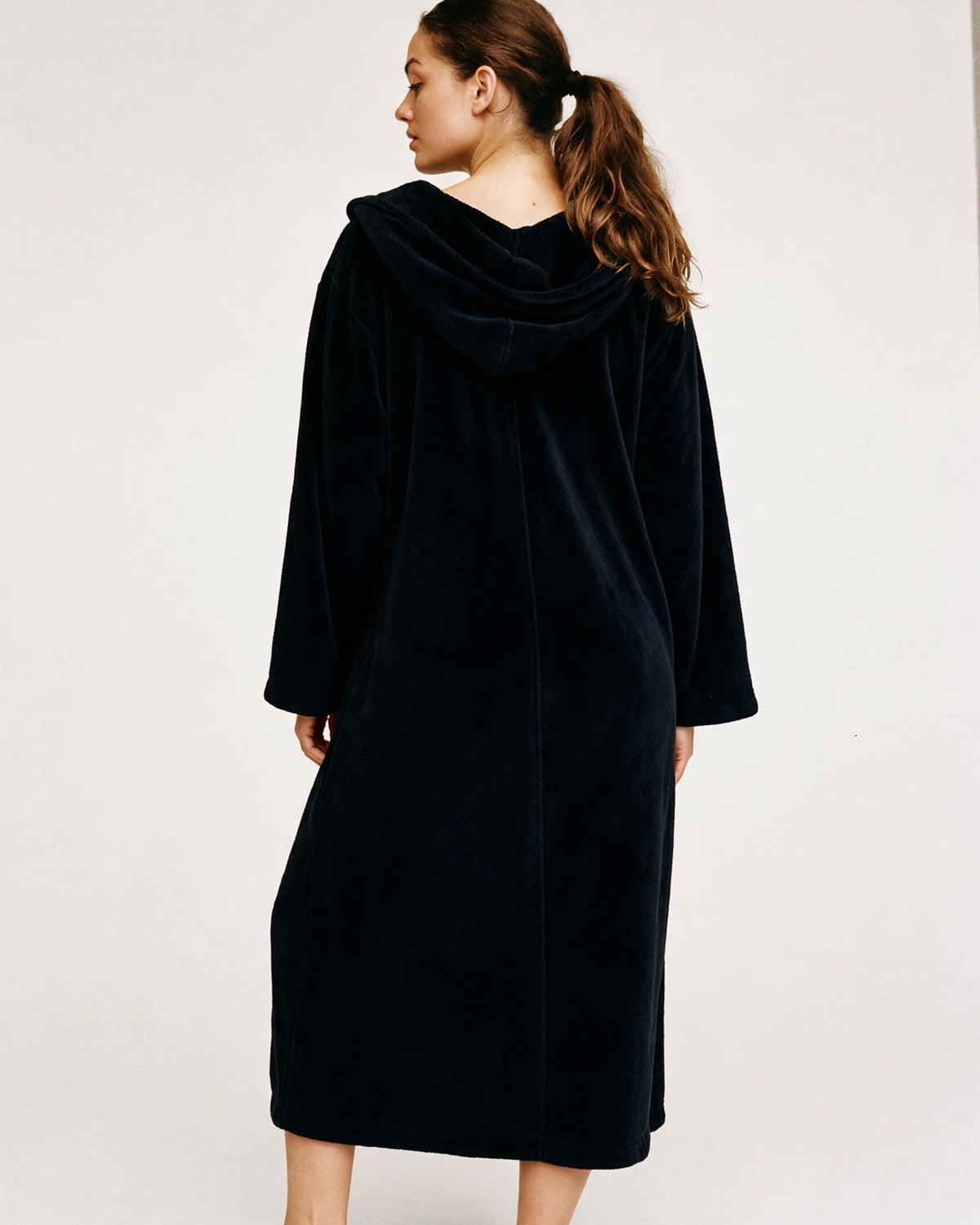 Peignoir Chaud Zippé