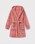 Peignoir Court Polaire Femme