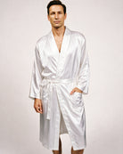 Peignoir Court Satin pour Homme​