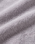Peignoir de Bain Capuche Éponge Homme Gris​