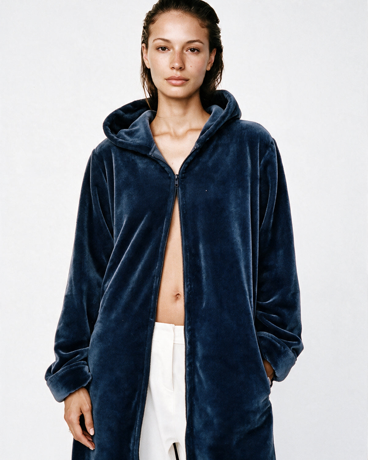 Peignoir Femme avec Zip