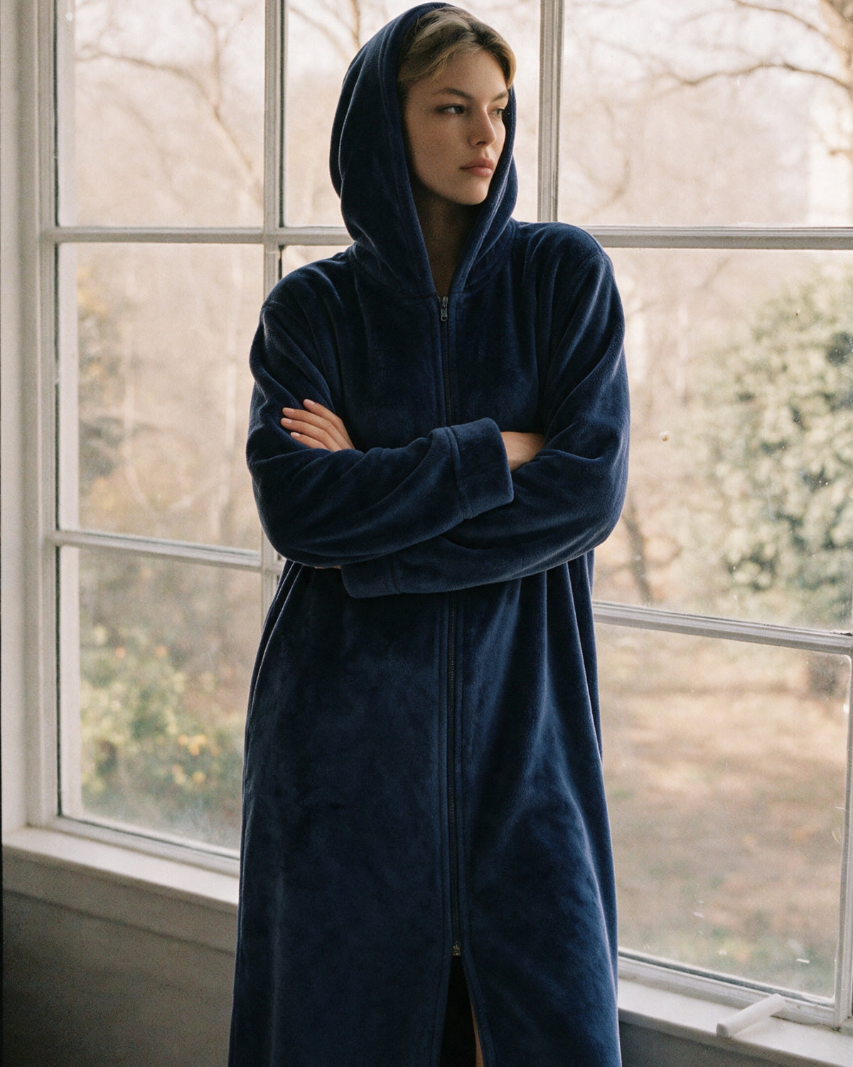 Peignoir Femme avec Zip