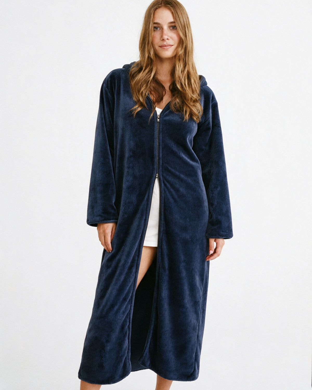 Peignoir Femme avec Zip