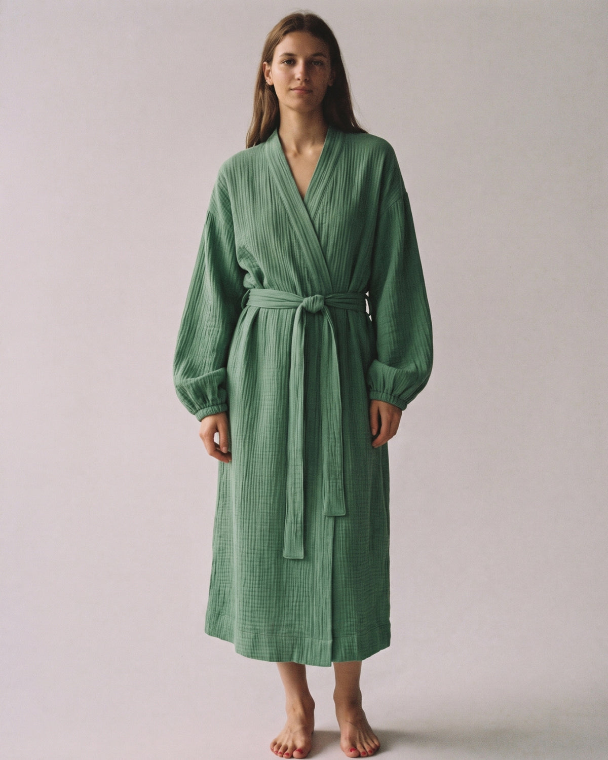 Peignoir Femme Coton Fin
