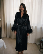 Peignoir Femme Plume