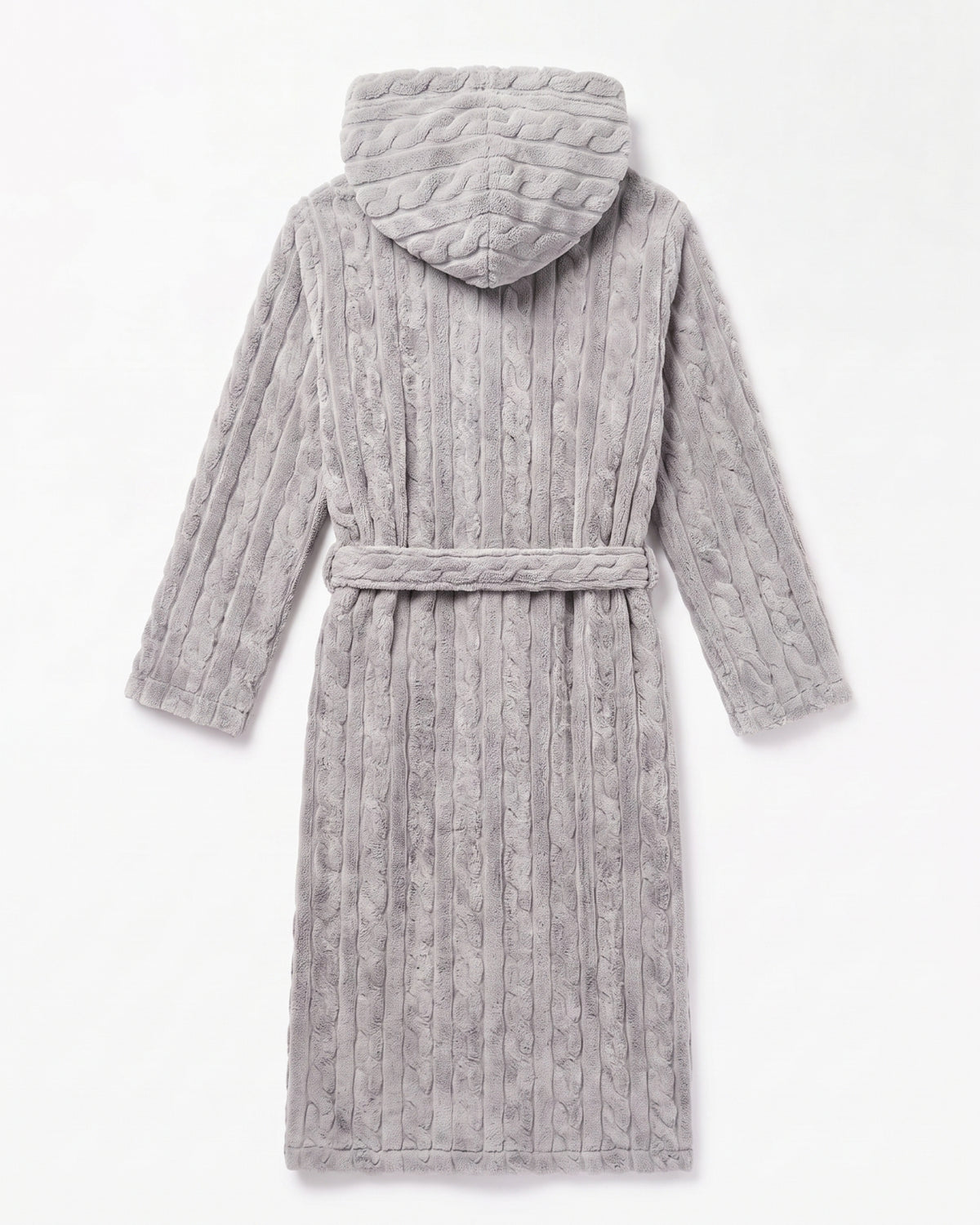 Peignoir Homme Polaire Gris
