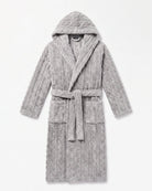 Peignoir Homme Polaire Gris