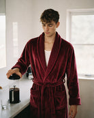 Peignoir Homme Polaire Long