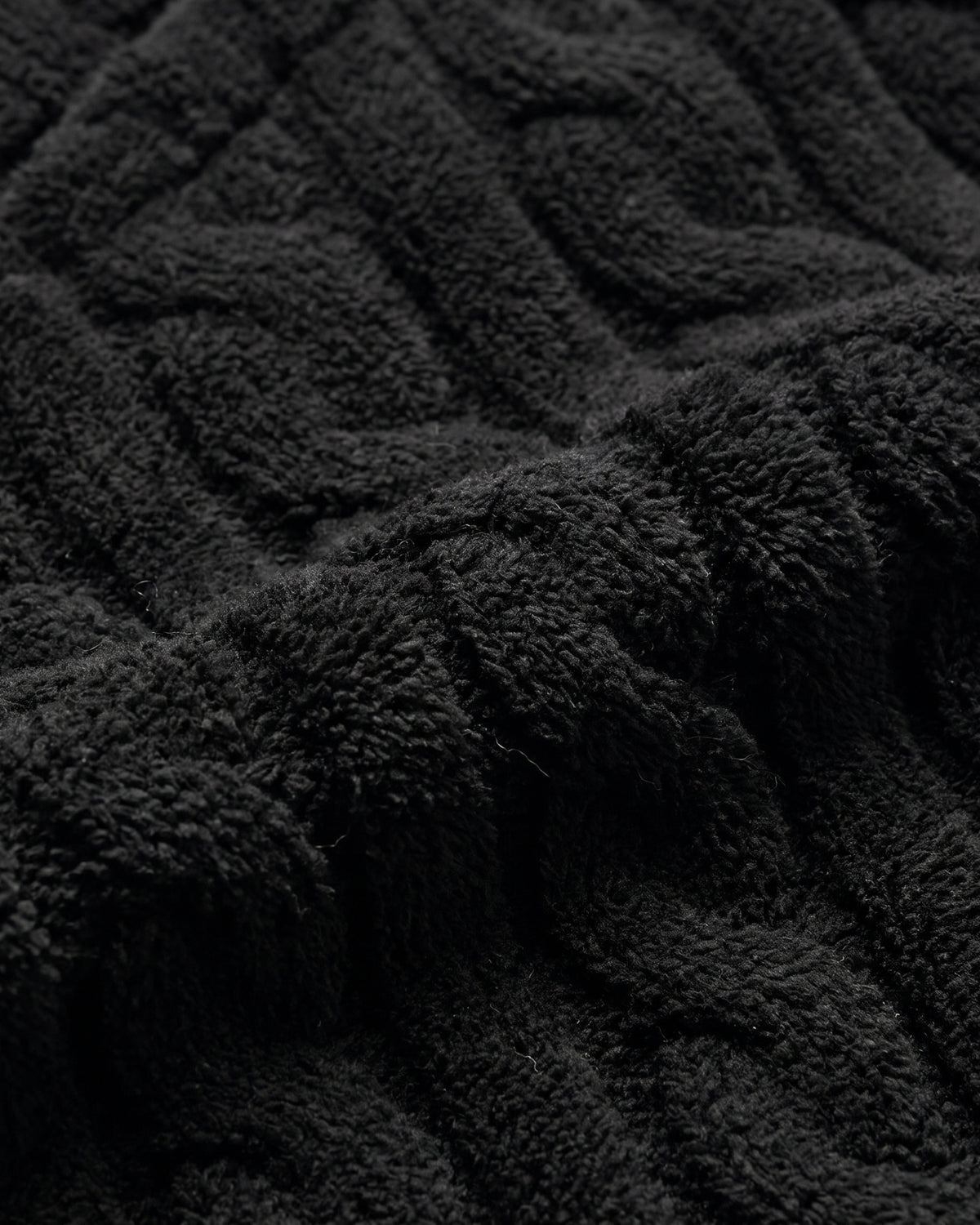 Peignoir Homme Polaire Noir