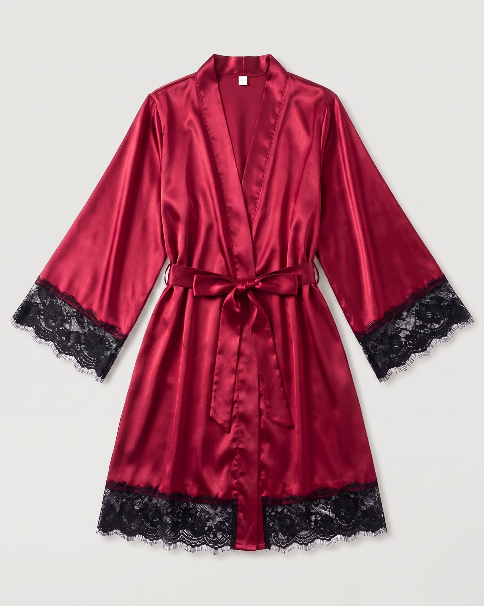 Peignoir-Kimono Satin Femme